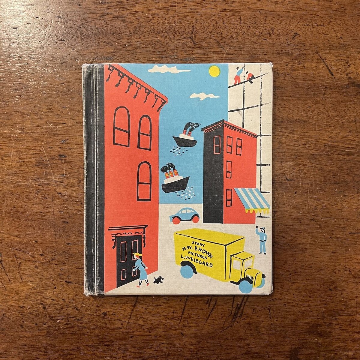 THE NOISY BOOK」M.W.Brown Leonard Weisgard（レナード