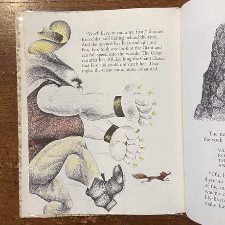 「THE LITTLE HEN AND THE GIANT」Maria Polushkin　Yuri Salzman