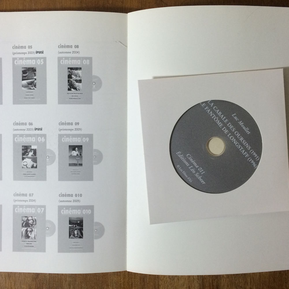 廃盤 リュック・ムレ DVD-BOX Luc Moullet cinema 011 DVD（リュック・ムレの2作品）付き」 | Frobergue on