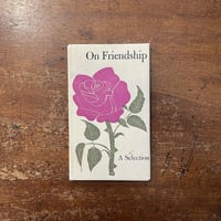 「On Friendship：A Selection」Louise Bachelder　Eric Carle（エリック・カール）