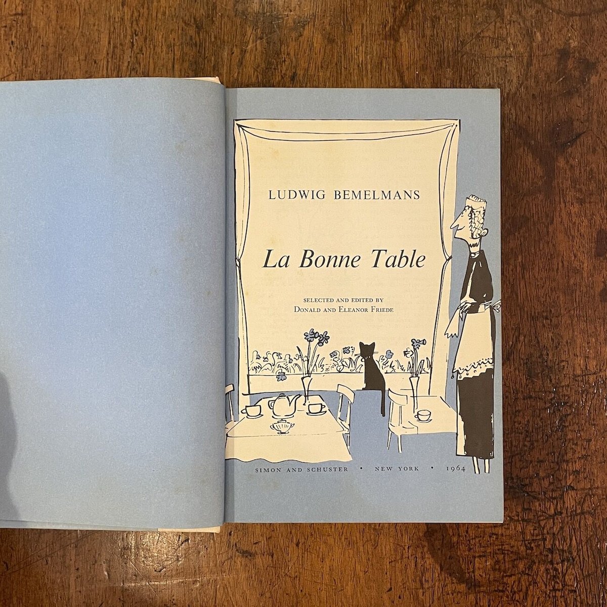 La Bonne Table（1964年初版）」Ludwig Bemelmans（ルドウィッ