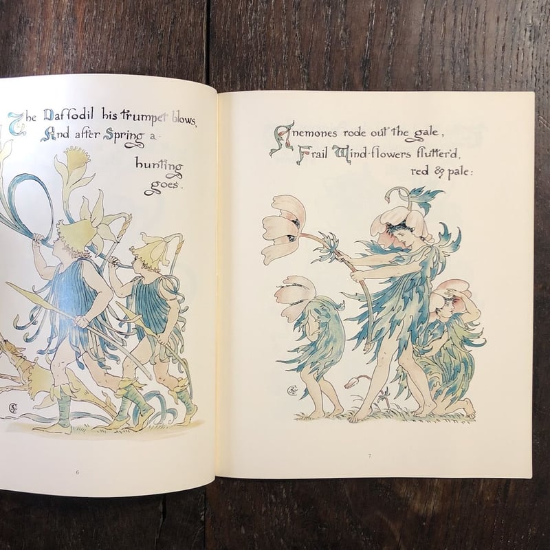 美品 ウォルター・クレイン「Flora's Feast Sweet～」リトグラフ 美品 ウォルター・クレイン「Flora's Feast Sweet～」リトグラフ