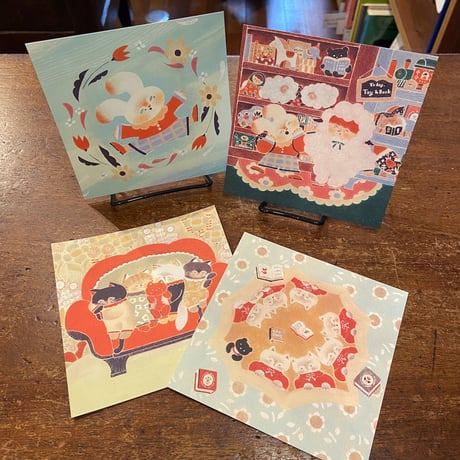 ＜新品商品＞スクエアカード　各種　ぬまのうまき