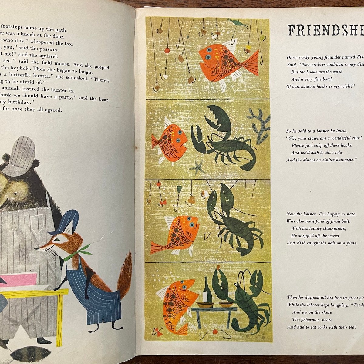 チェコ　ヴィンテージ絵本　ANIMAL FAIRY STORIES チェコ ヴィンテージ絵本 ANIMAL FAIRY STORIES チェコ