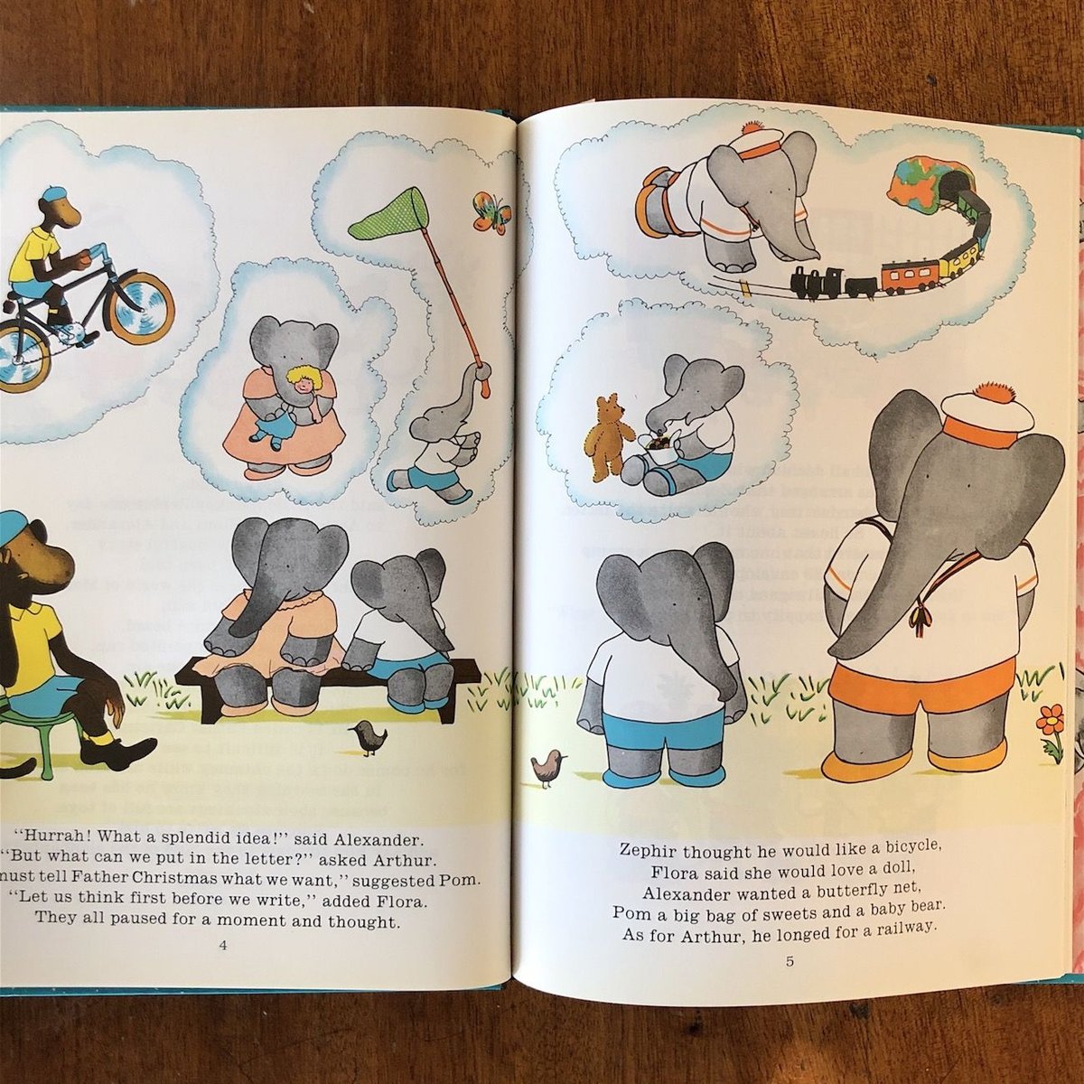 BABAR AND FATHER CHRISTMAS」Jean de Brunhoff（ジャ