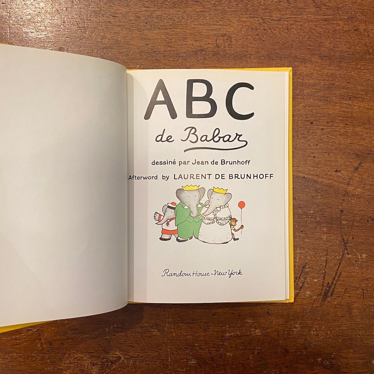 ABC de Babar」Jean de Brunhoff（ジャン・ド・ブリュノフ） | F