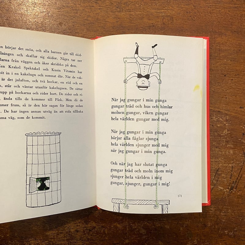 Krakel Spektakel Boken」Lennart Hellsing Poul S