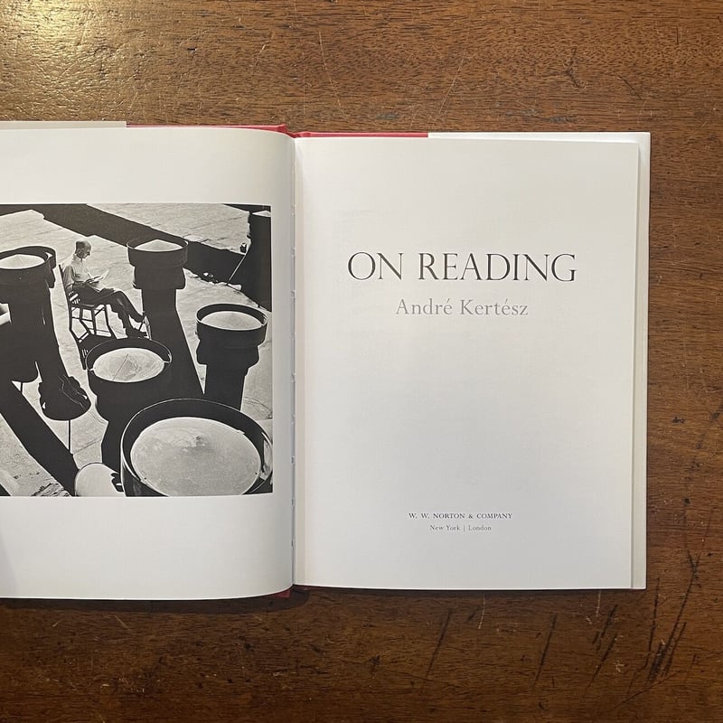 【写真集】KERTESZ ON KERTESZ On Reading（Hardcover） - Andre Kertesz