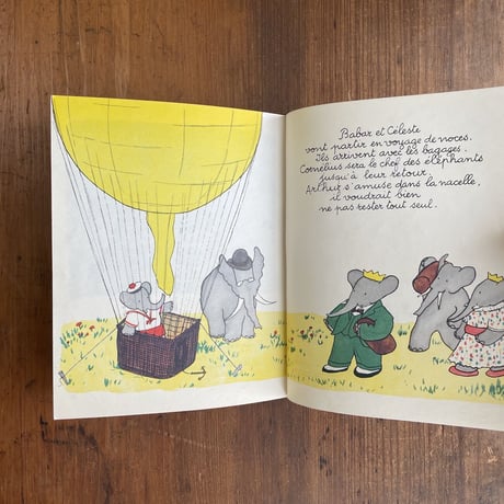 「LE COURONNEMENT DE BABAR（1965年）」Jean de Brunhoff