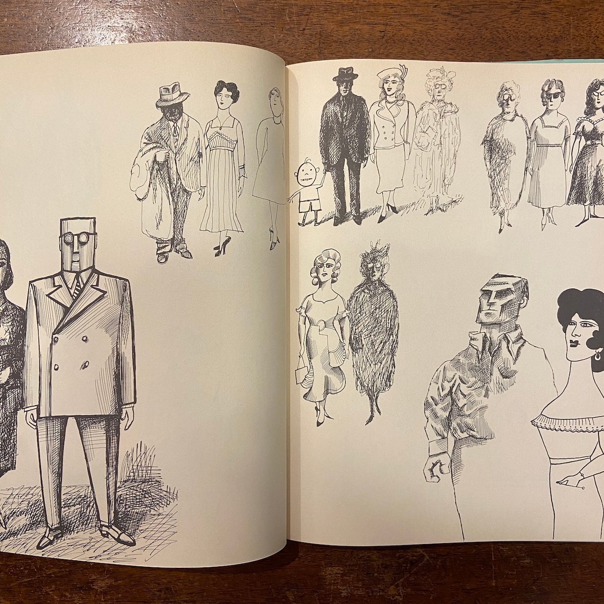 STEINBERG'S PASSEPORT」Saul Steinberg（ソール・スタインバ