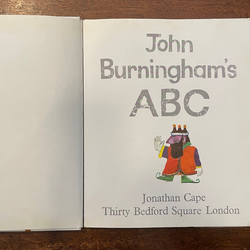 John Burningham's ABC」John Burningham（ジョン・バーニン