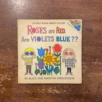 「ROSES are RED.  Are VIOLETS BLUE」Alice & Martin Provensen（アリス＆マーティン・プロヴェンセン）