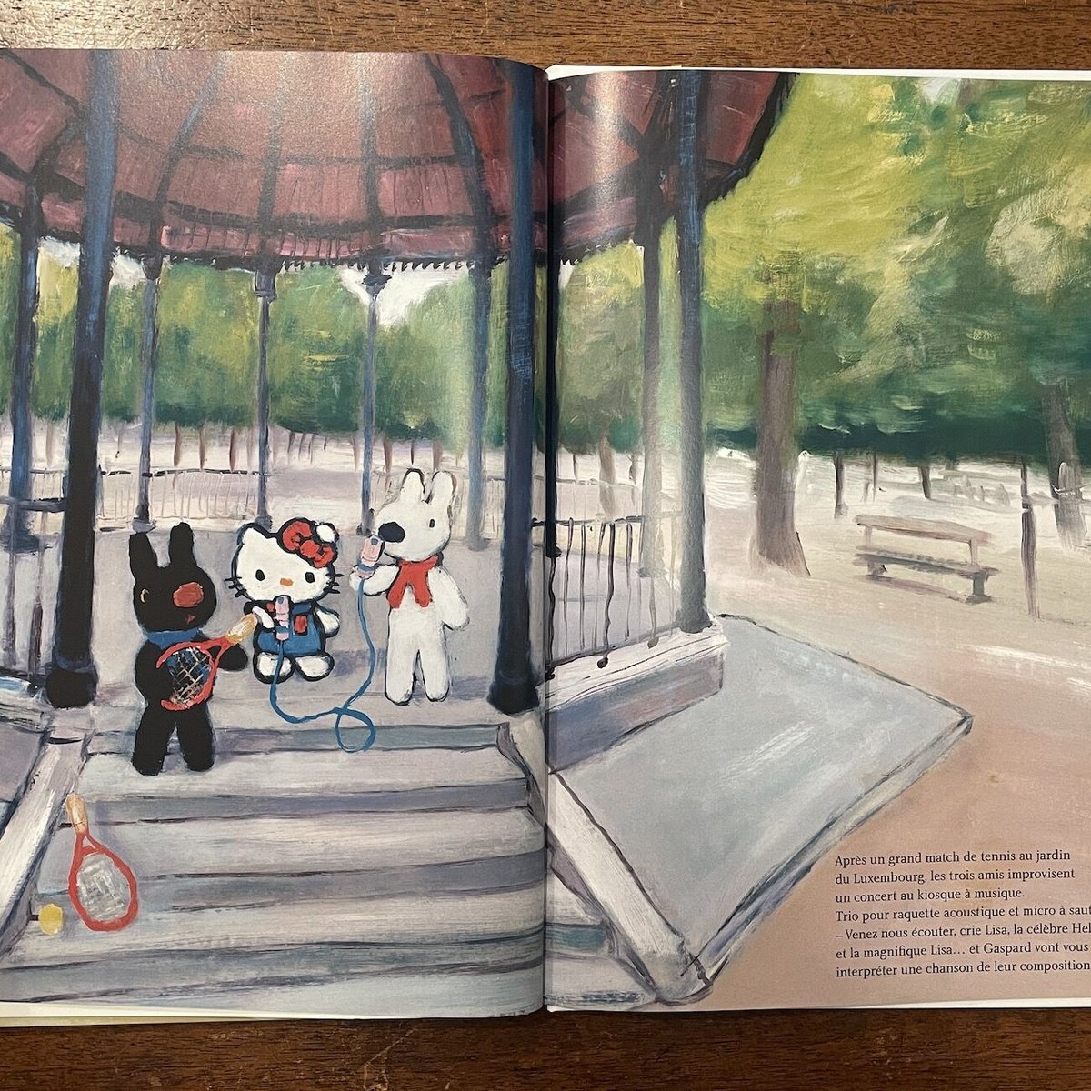 A Paris！／Hello Kitty & Gaspard et Lisa」Anne Gu