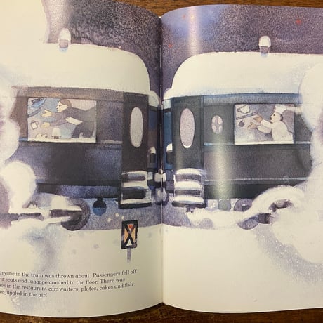 「The Christmas Train」Ivan Gantschev（イワン・ガンチェフ）