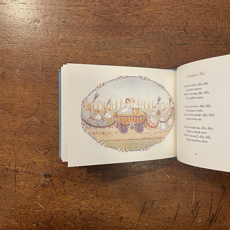 Little Blue Rhyme Book」H. Willebeek Le Mair（ウィ
