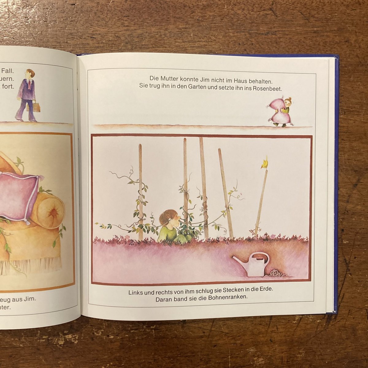 Das will Jenny haben」Christine Nostlinger Bett
