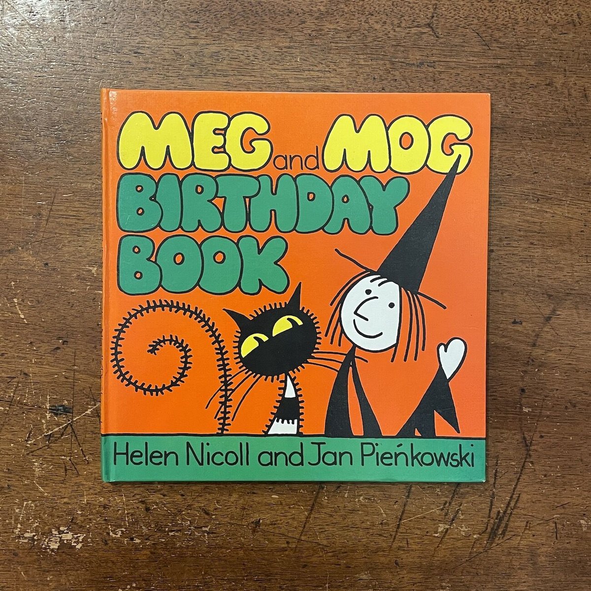 MEG and Mog Birthday Book」Helen Nicoll Jan Pie