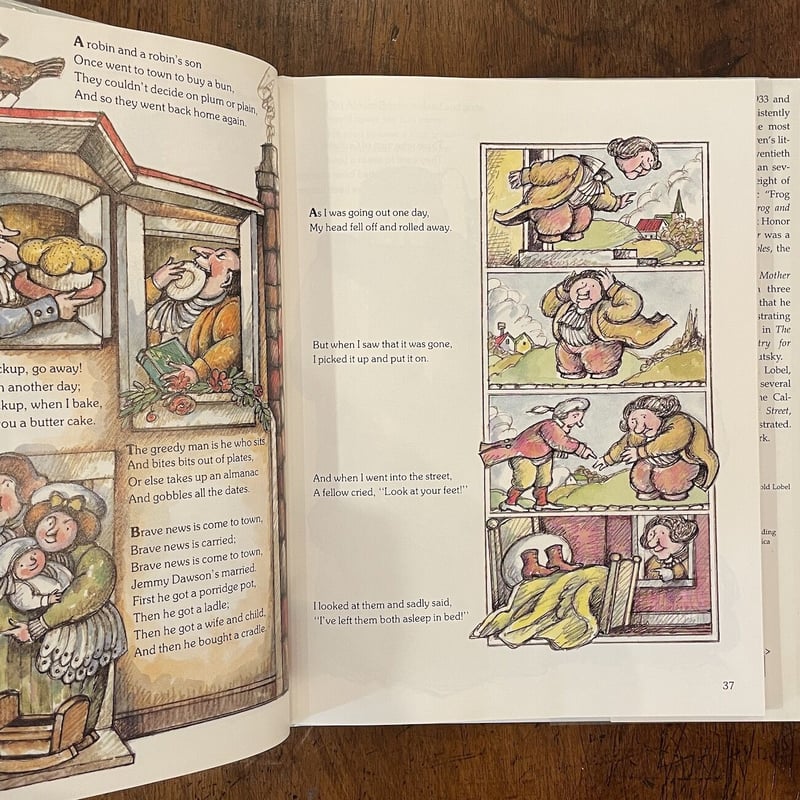 The ARNOLD LOBEL BOOK OF MOTHER GOOSE」Arnold L