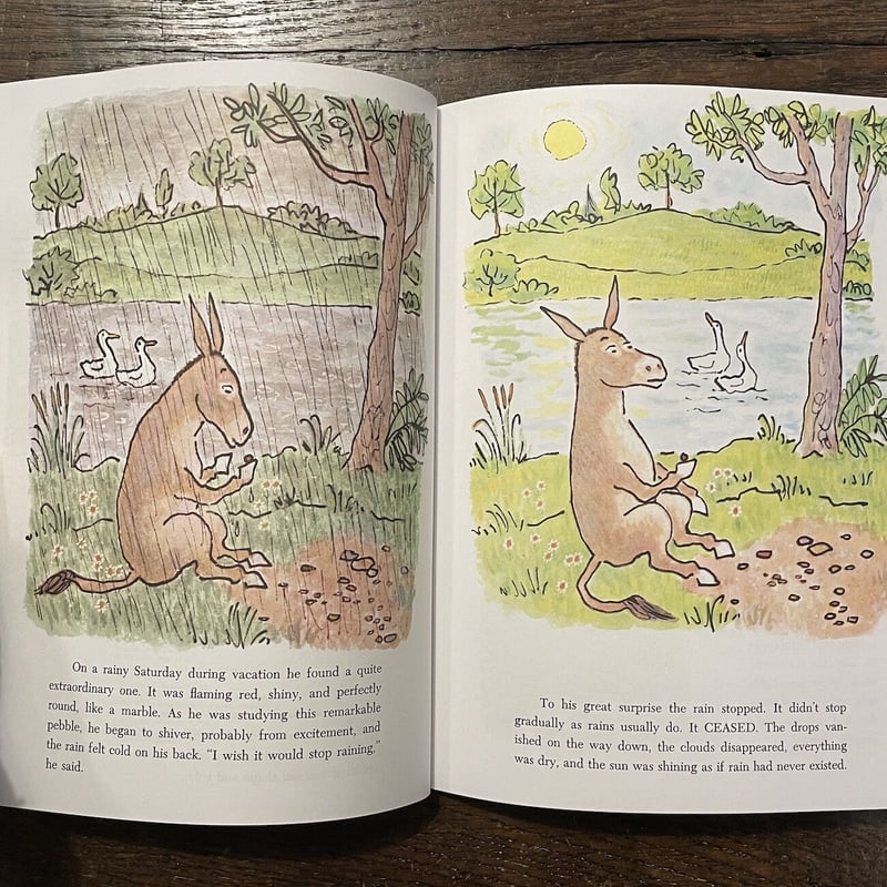 Sylvester and the Magic Pebble」William Steig（ウ