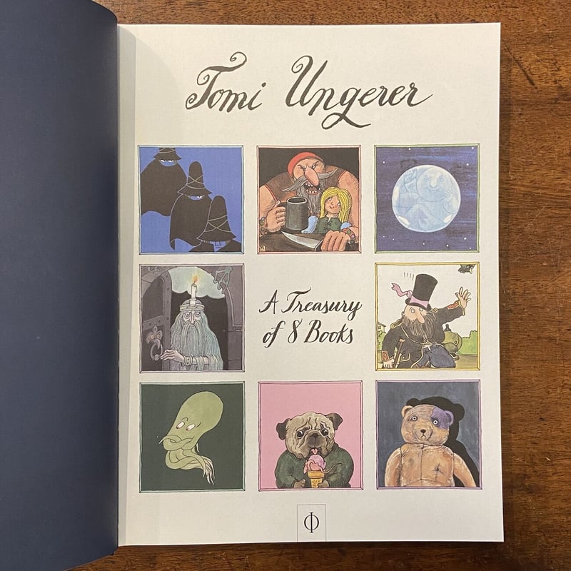 トミー・ウンゲラーの絵本８冊 Tomi Ungerer: A Treasury of 8 Books | 素敵な洋書の絵本のお店