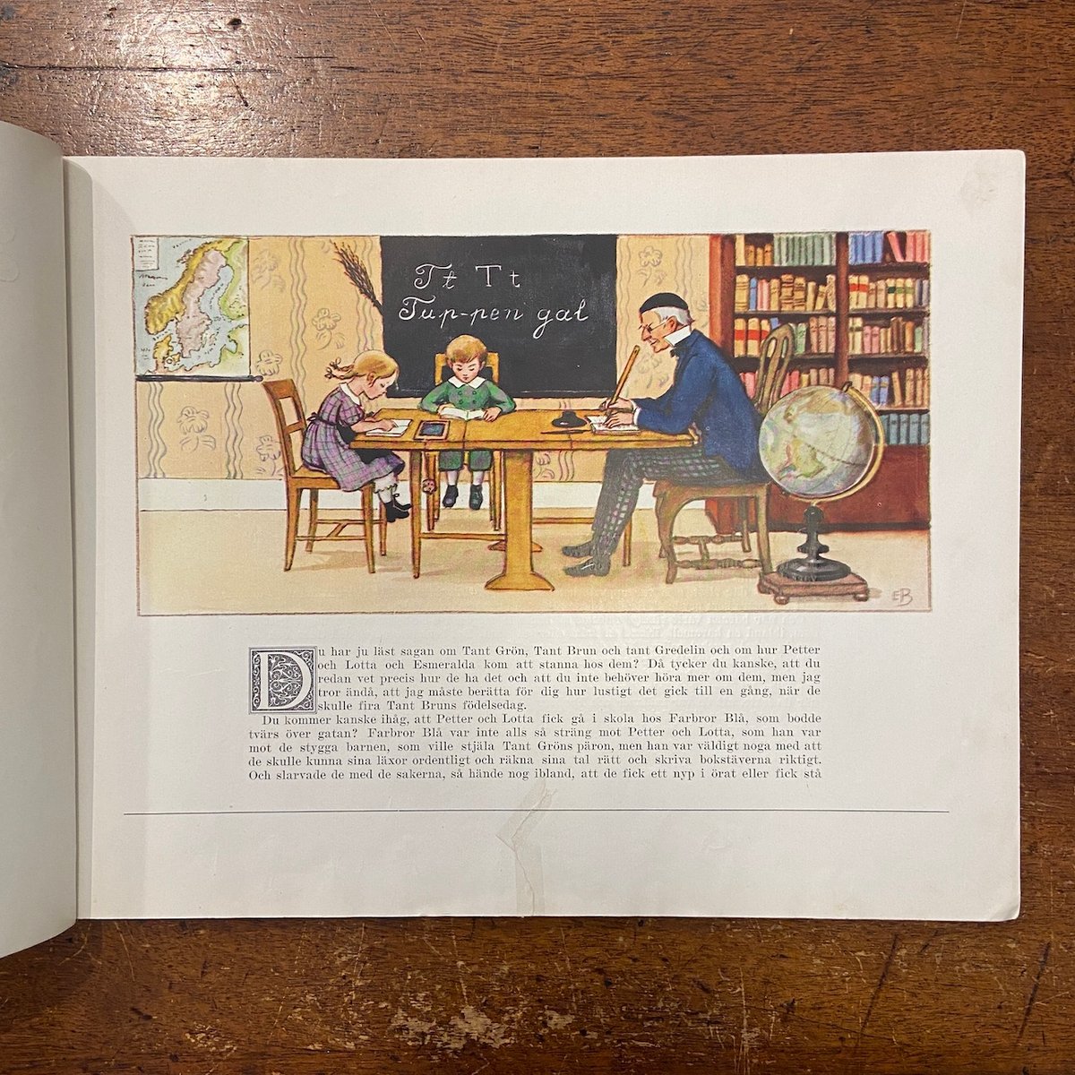 エルサベスコフ　絵本　Tant Bruns Födelesedag Borgmastar Munte（1965年版）」Alice Tegner Elsa Bes
