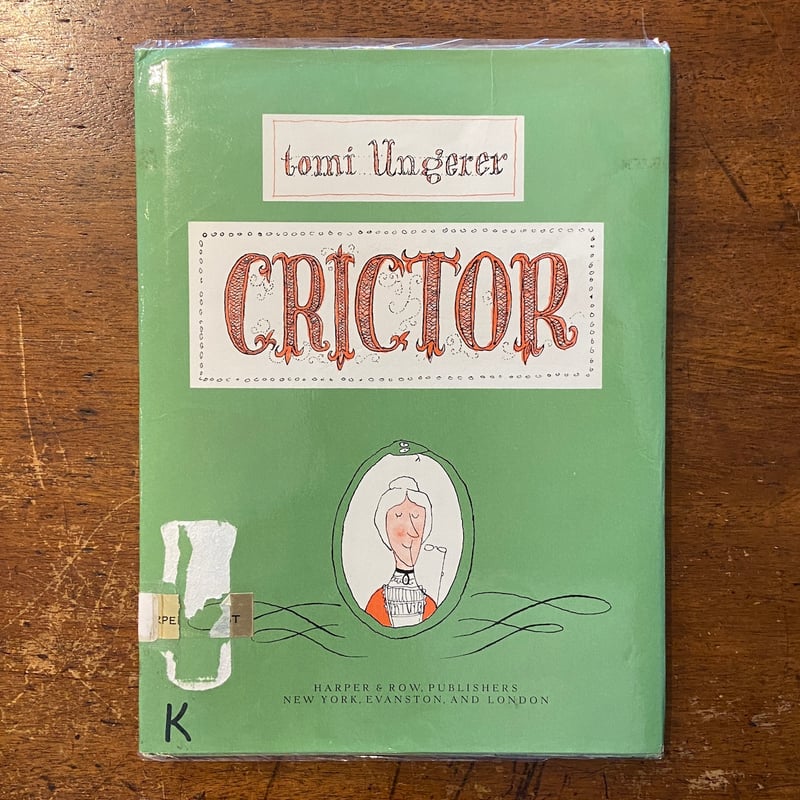 CRICTOR」Tomi Ungerer（トミー・ウンゲラー） | Frobergue o