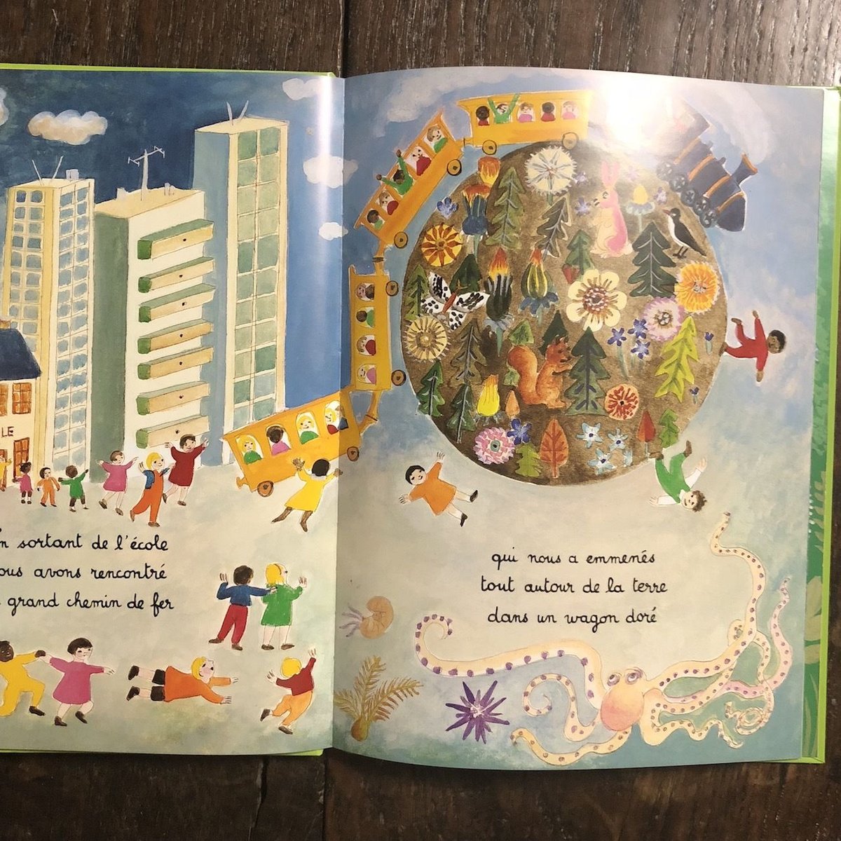 En sortant de l'ecole」Jacques Prevert（ジャック・プレヴ