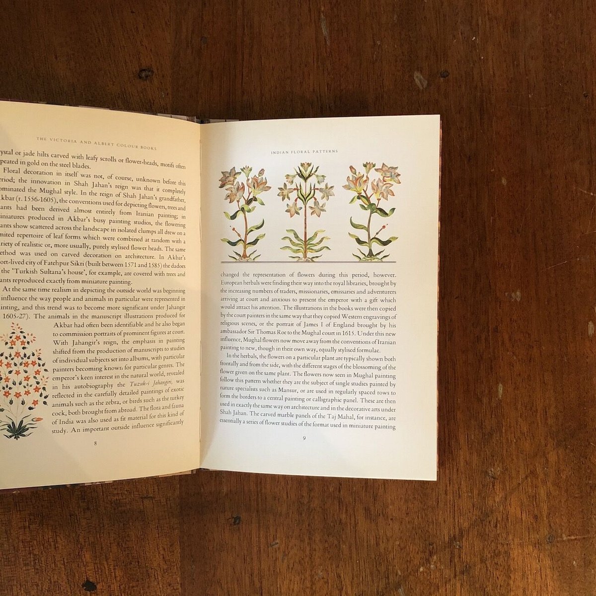 INDIAN FLORAL PATTERNS／THE V&A COLOUR BOOKS」 |