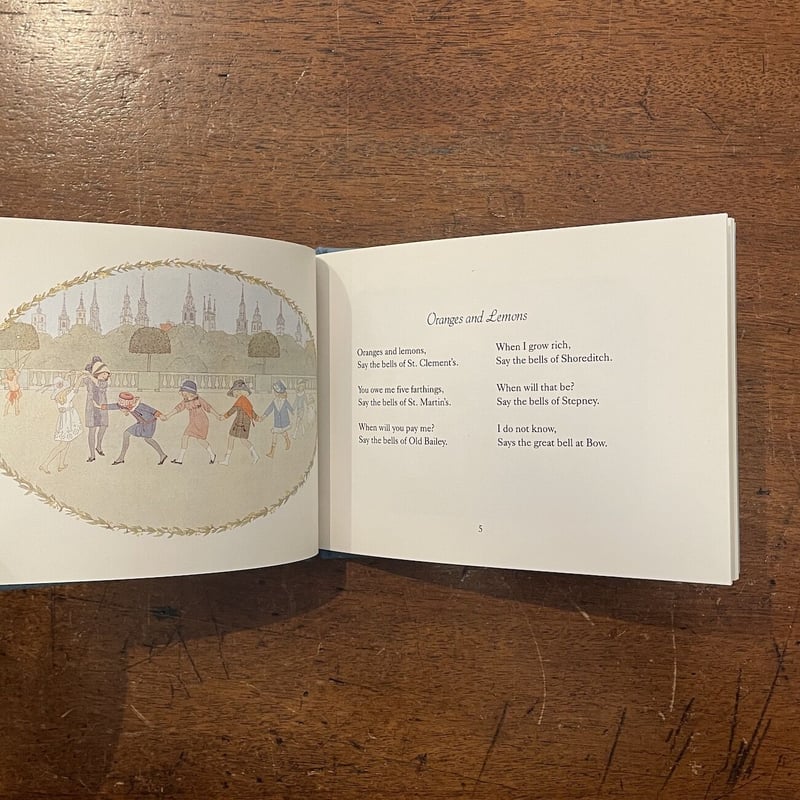 Little Blue Rhyme Book」H. Willebeek Le Mair（ウィ