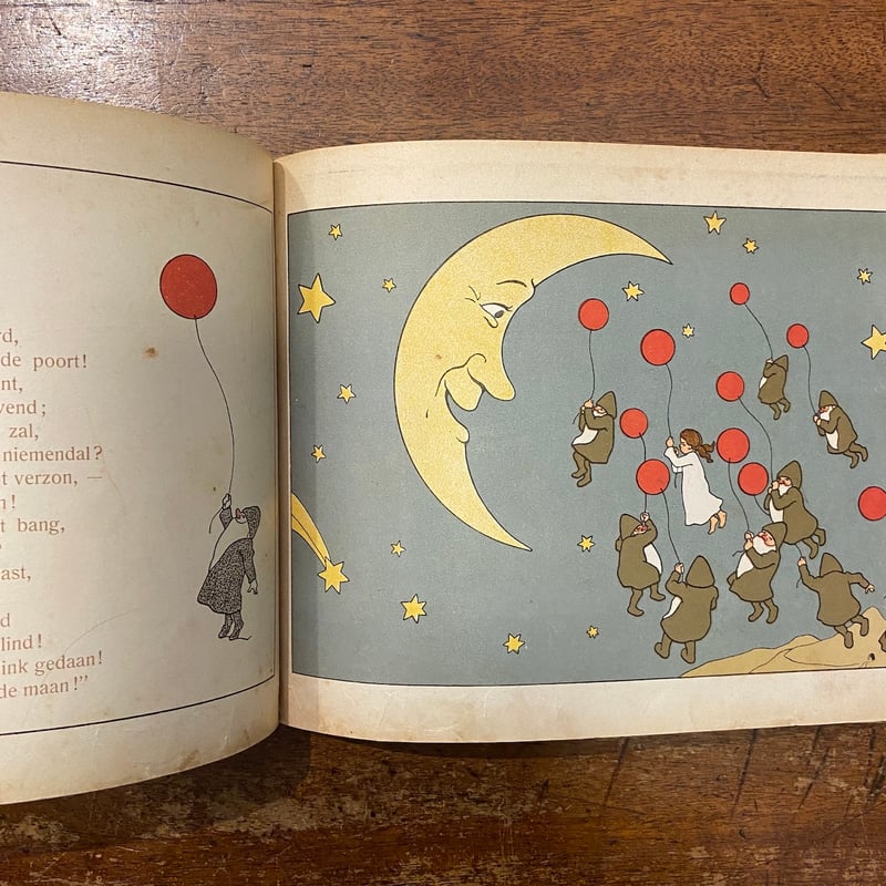 De Zandmannetjes（1920年頃／リトグラフ印刷）」Alfred Listal