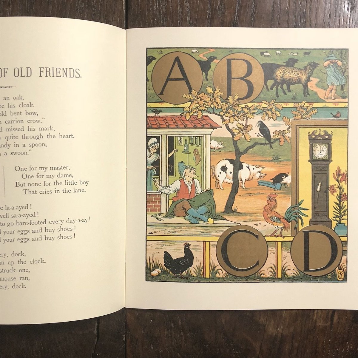 The Alphabet of Old Friends（オズボーン・コレクション）」Walt