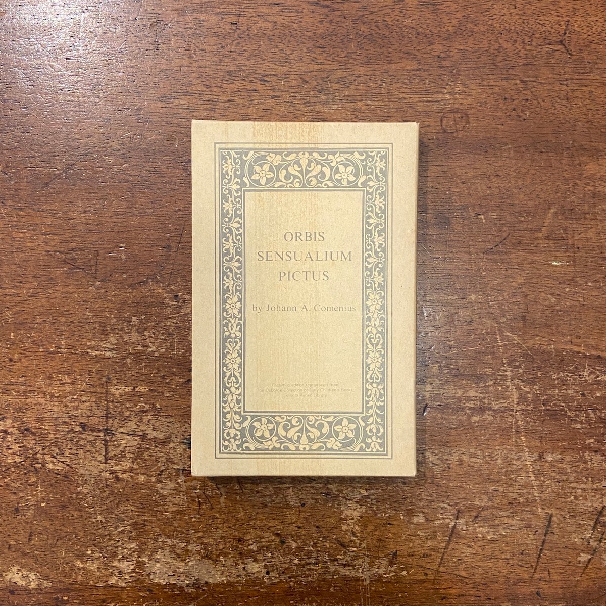 ORBIS SENSUALIUM PICTUS（世界図絵／オズボーン・コレクション）」Joh