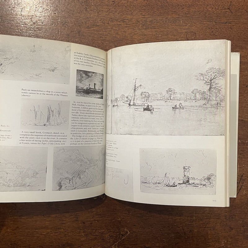 1897年のエッチング　フェルディナンド・シュムッツァー作品　直筆サイン TURNER SKETCHES 1789-1820」Gerald Wilkinson | F