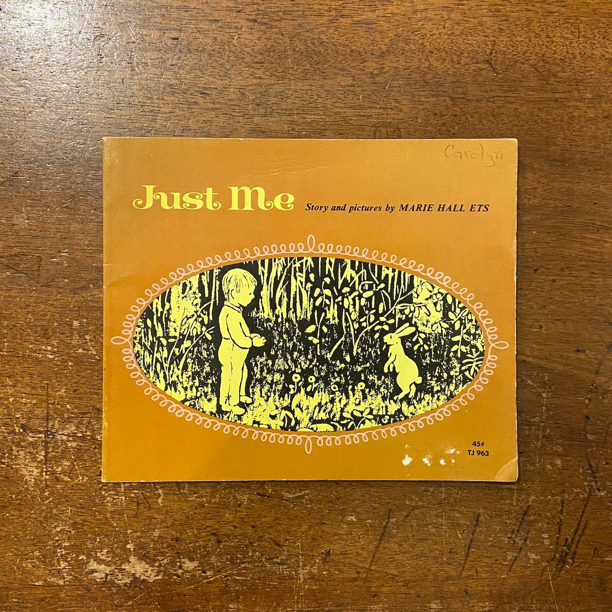 JUST ME（1967年）」Marie Hall Ets（マリー・ホール・エッツ