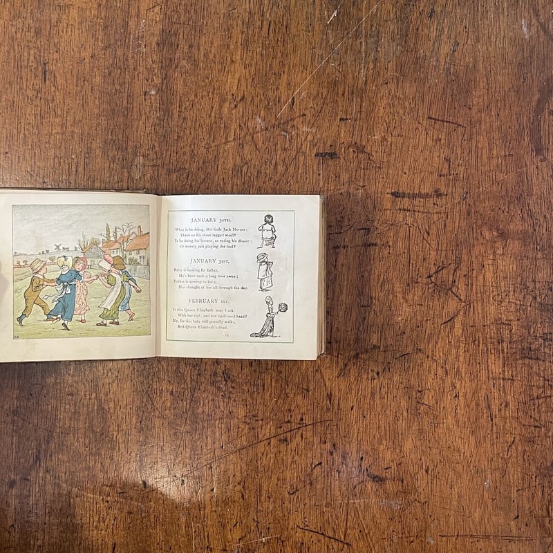 BIRTHDAY BOOK for Children（1890年頃）」Kate Greena