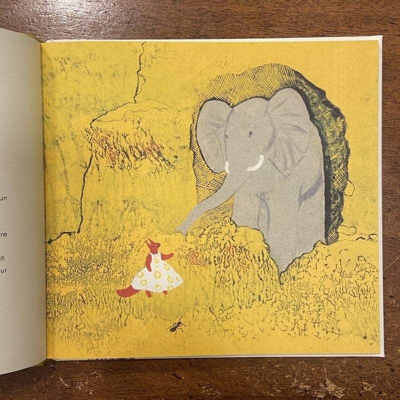 L'elephant et la fourmi」Daisy Mrazkova（デイジー・ムラ