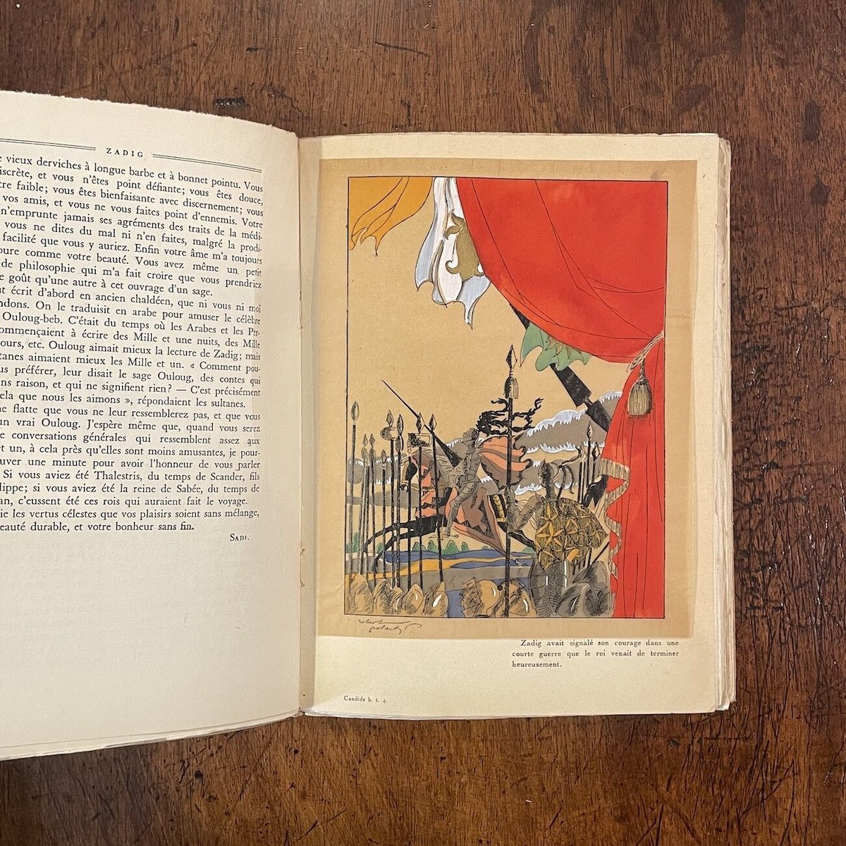 59番⭐️1937年 ヴォルテール 著 A.E.マルティ 挿絵『CANDIDE