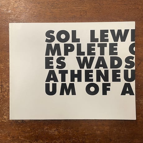 「Incomplete Open Cubes」Sol LeWitt