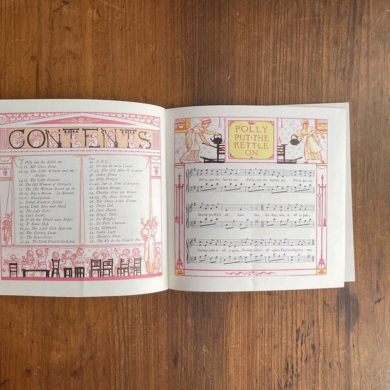 The Baby's Bouquet 1879年 絵本 イギリス 洋書 初版本 THE BABY'S BOUQUET」Walter Crane（ウォルター・クレイン） |