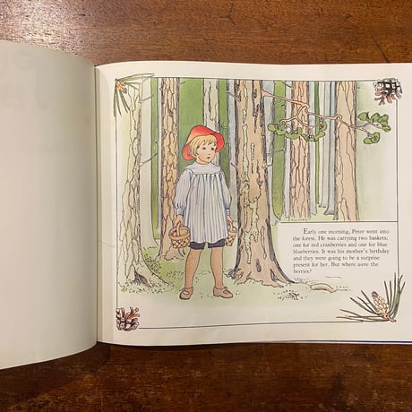 「PETER IN BLUEBERRY LAND」Elsa Beskow（エルサ・ベスコフ）
