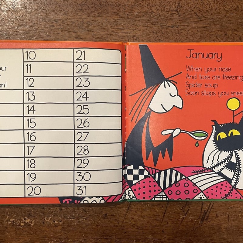 MEG and Mog Birthday Book」Helen Nicoll Jan Pie