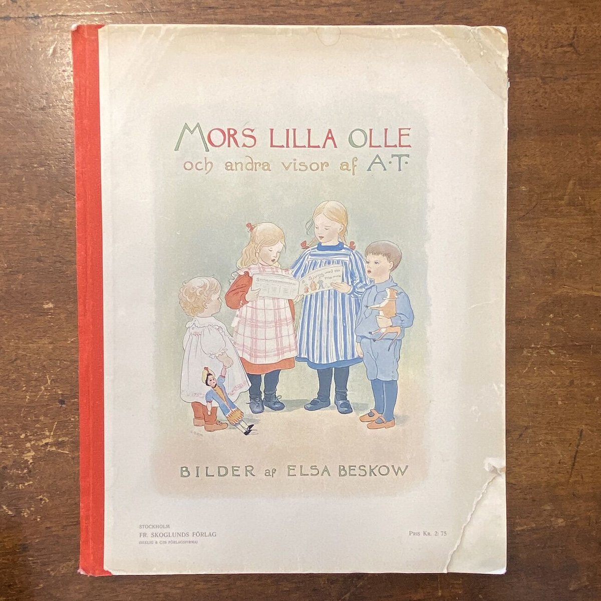 L789洋書古書　エルサ・ベスコフ 1950年初版Mors lilla Olle MORS LILLA OLLE（1903年）」Alice Tegner Elsa Besko