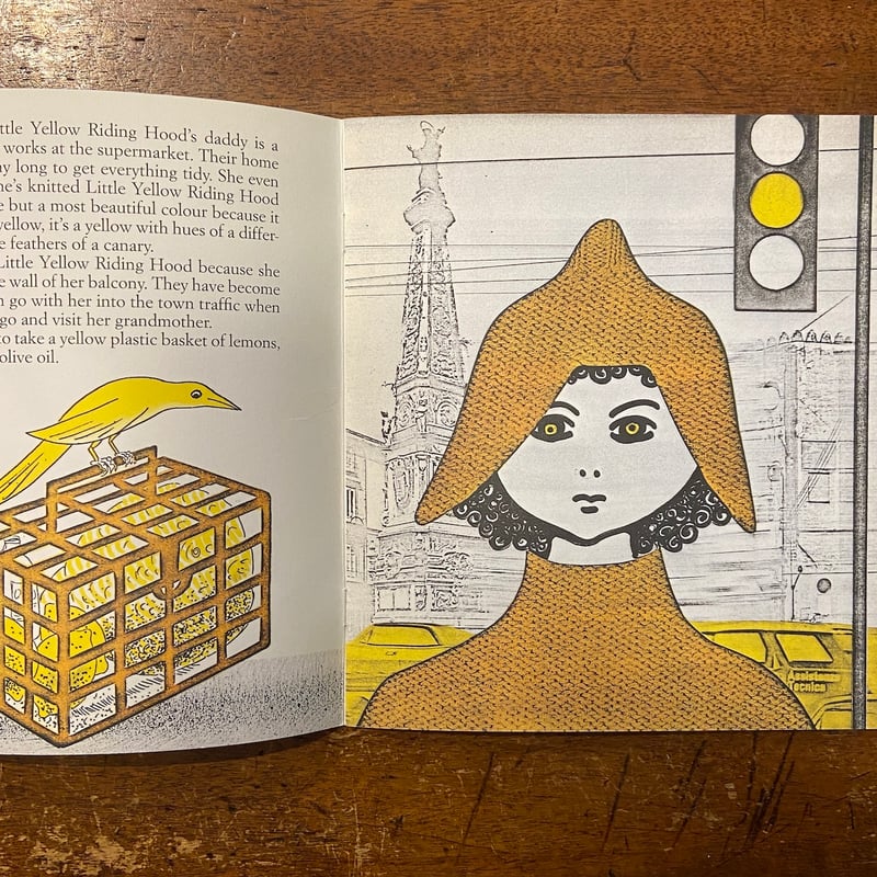 Little Yellow Riding Hood」Bruno Munari（ブルーノ・ムナ
