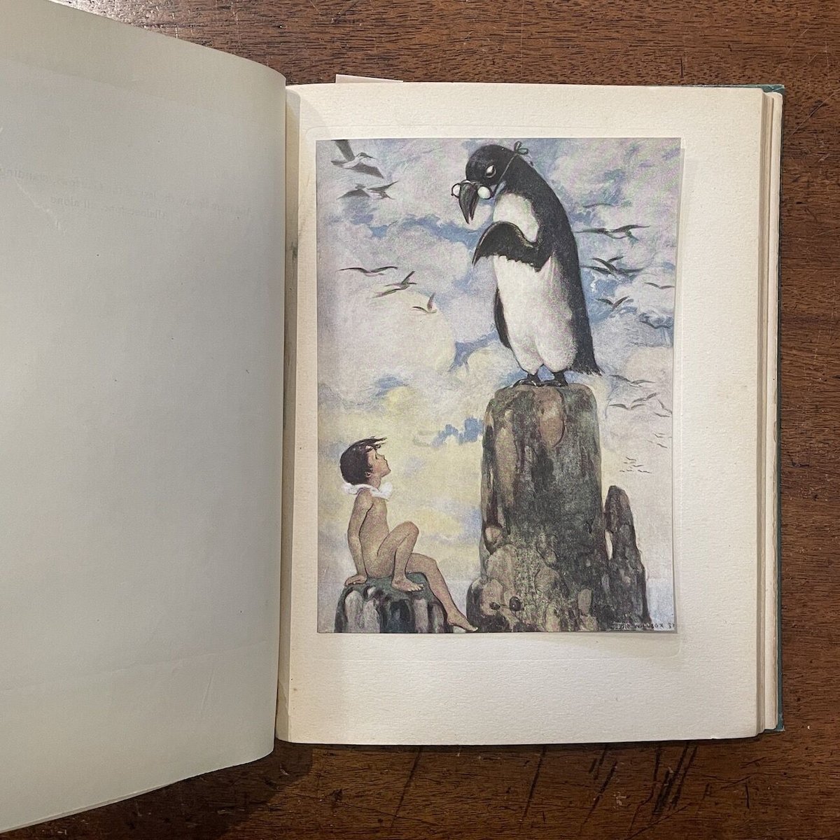 【原画】『グリヴォルト』（ペンギン　絵画　パステル画） 原画】『グリヴォルト』（ペンギン絵画パステル画）
