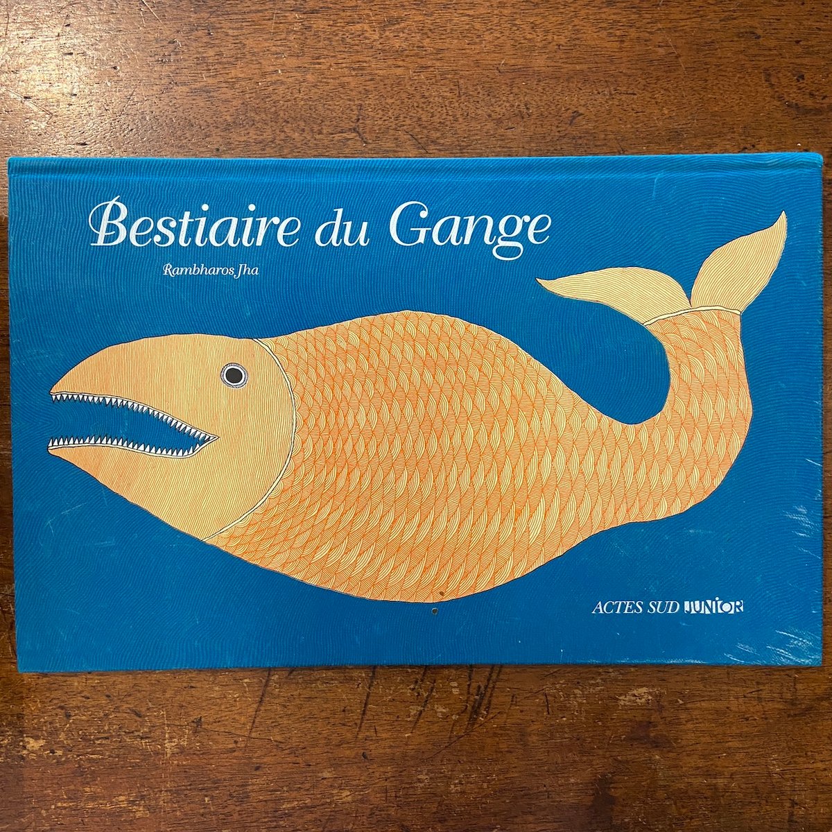 Bestiaire du Gange（シルクスクリーン刷）」Rambharos Jha |