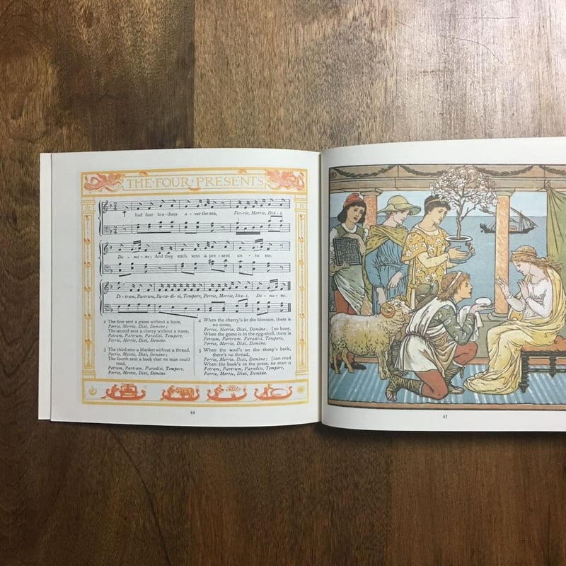 The Baby's Bouquet 1879年 絵本 イギリス 洋書 初版本 THE BABY'S BOUQUET」Walter Crane（ウォルター・クレイン） |