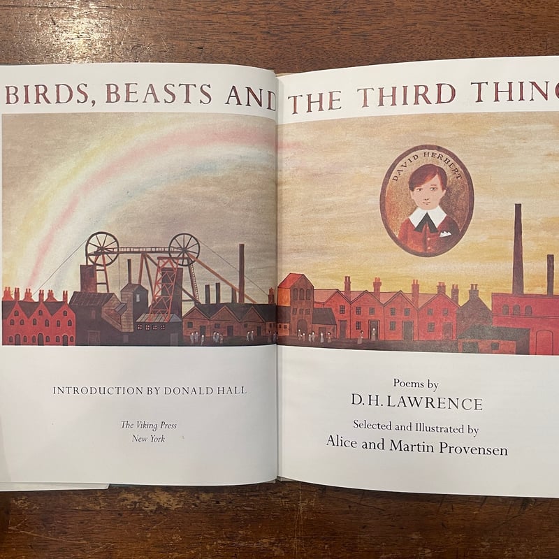 BIRDS,BEASTS AND THE THIRD THING」D.H. Lawrence BIRDS,BEASTS AND THE THIRD THING」D.H. Lawrence