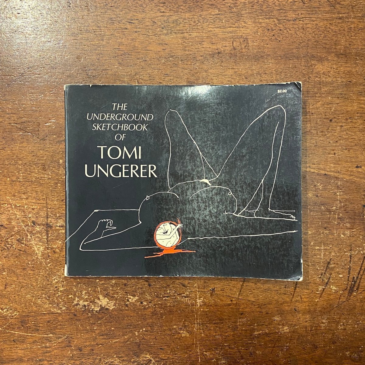 The Underground Sketchbook」Tomi Ungerer（トミー・ウン