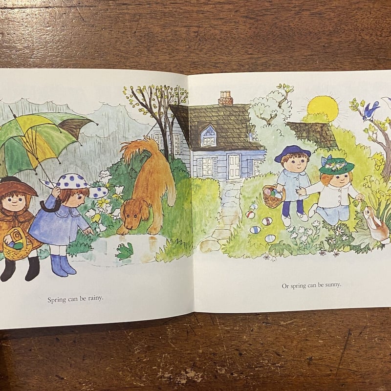 A Book of Seasons」Alice & Martin Provensen（プロヴ