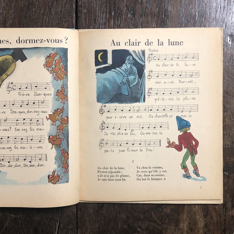 RONDE ET CHANSONS POUR LES ENFANTS SAGE（1941年刷